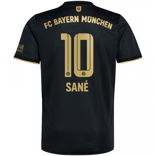 FC Bayern München Fodboldtrøjer Leroy Sane 10 Udebanesæt 2021/22 Kort ærmer FC Bayern München Fodboldtrøjer Leroy Sane 10 Udebanesæt 2021/22 Kort ærmer